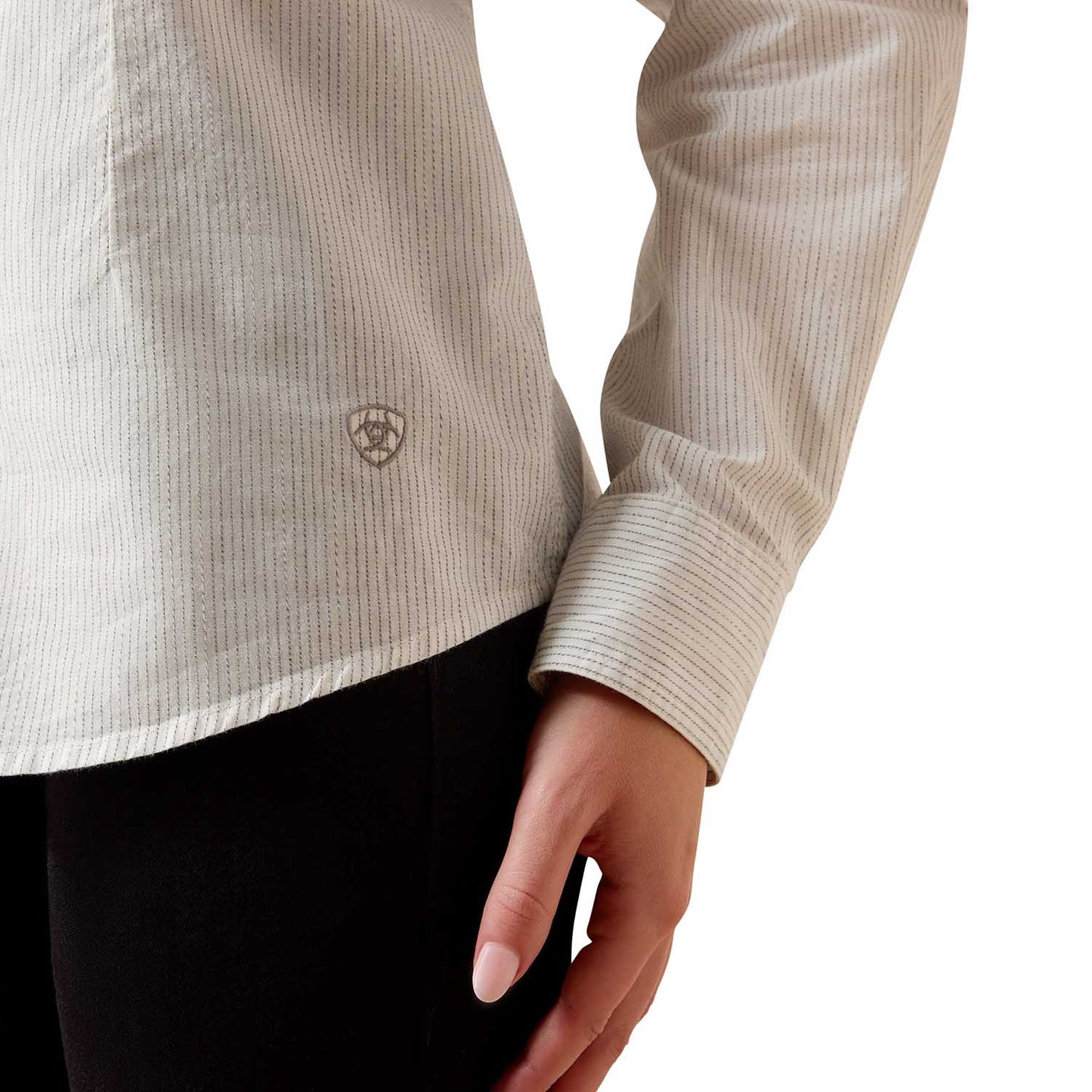 Camisa vaquera de manga larga Ariat Stella Western con botones a presión para mujer