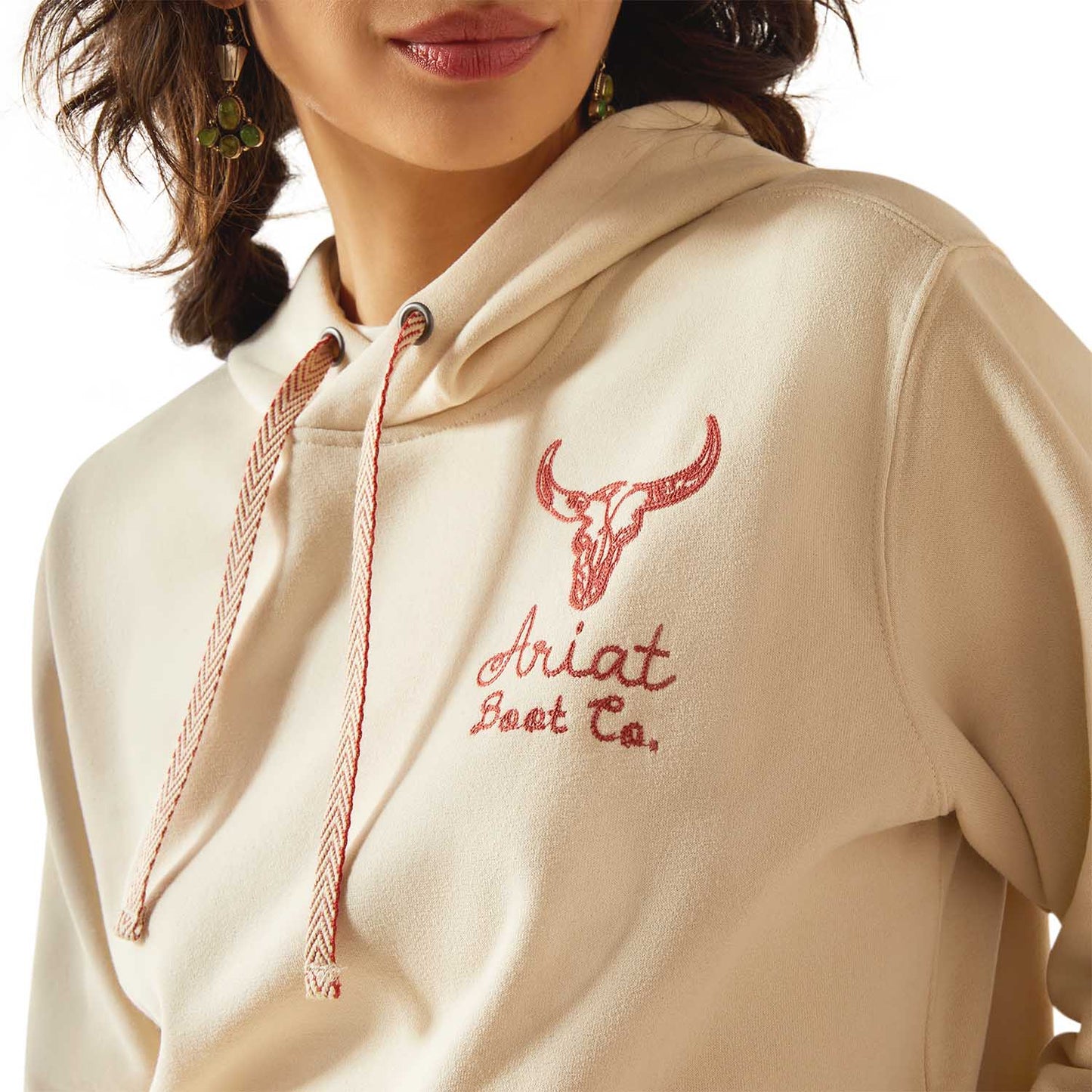 Sudadera Ariat de mujer con costuras