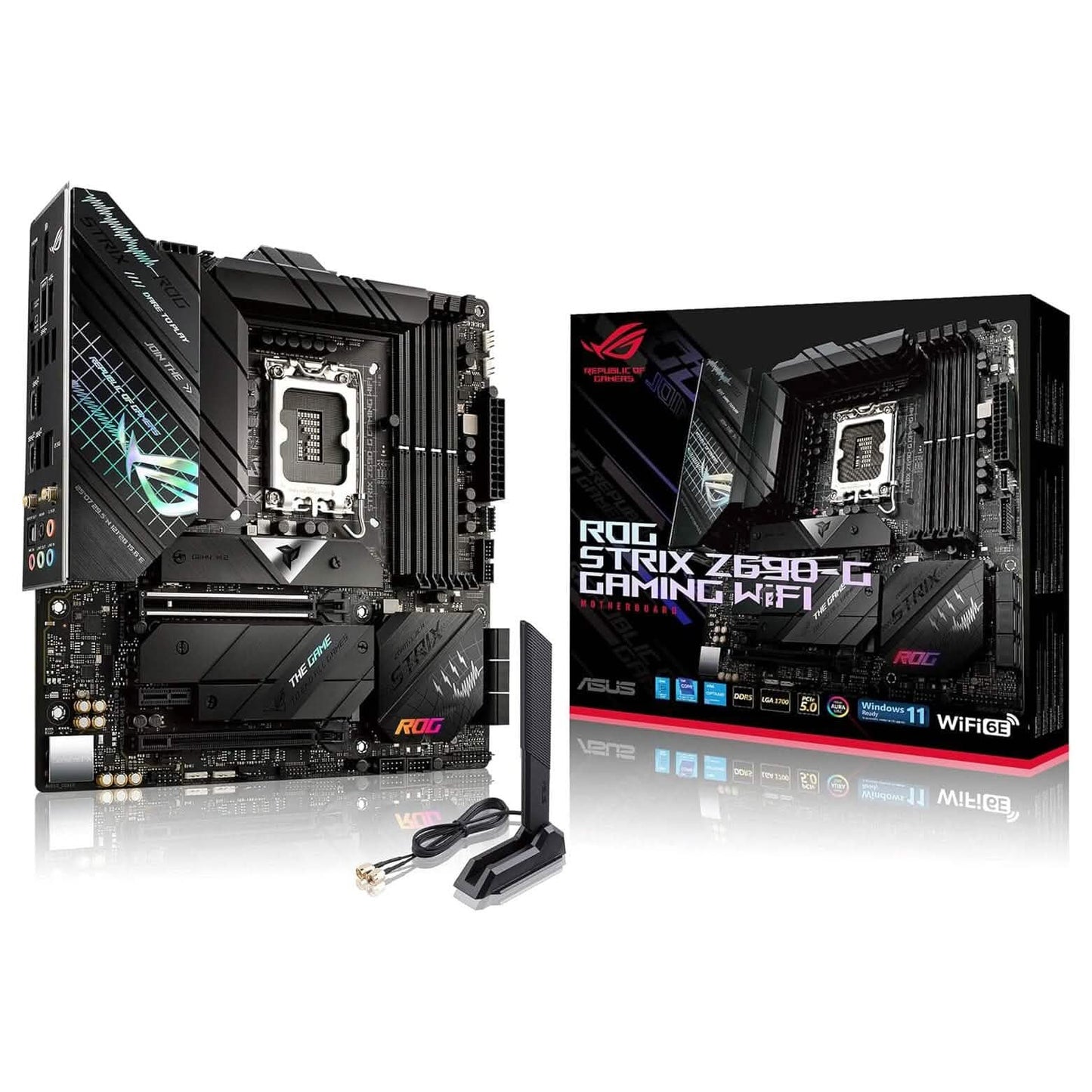 ASUS ROG Strix Z690-G Gaming WiFi 6E LGA 1700 (Intel 12th Gen) (Refurbished)