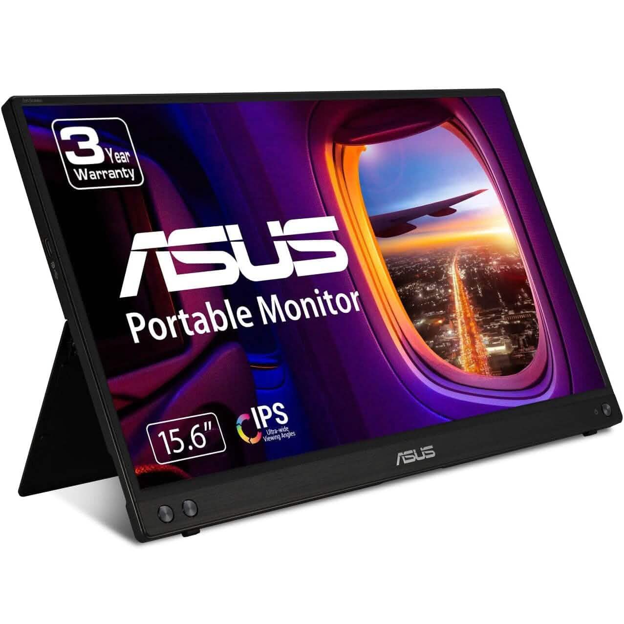 ASUS ZenScreen 15.6” 1080P Portable USB Monitor (MB16ACV) (Refurbished)