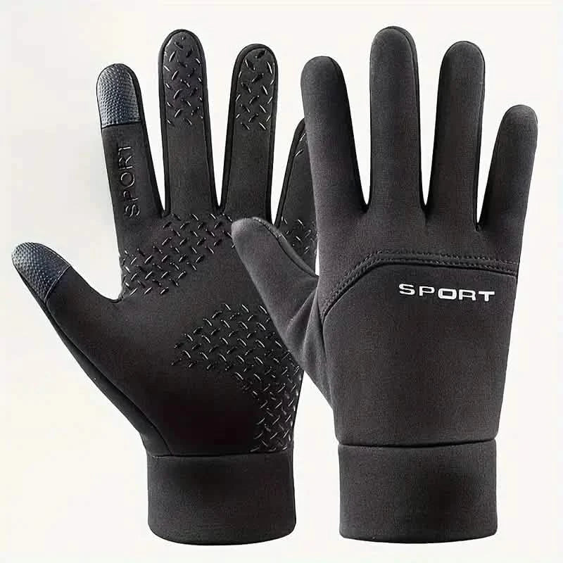 Autumn and Winter Outdoor Plus Velvet Cold Safeguard Glove