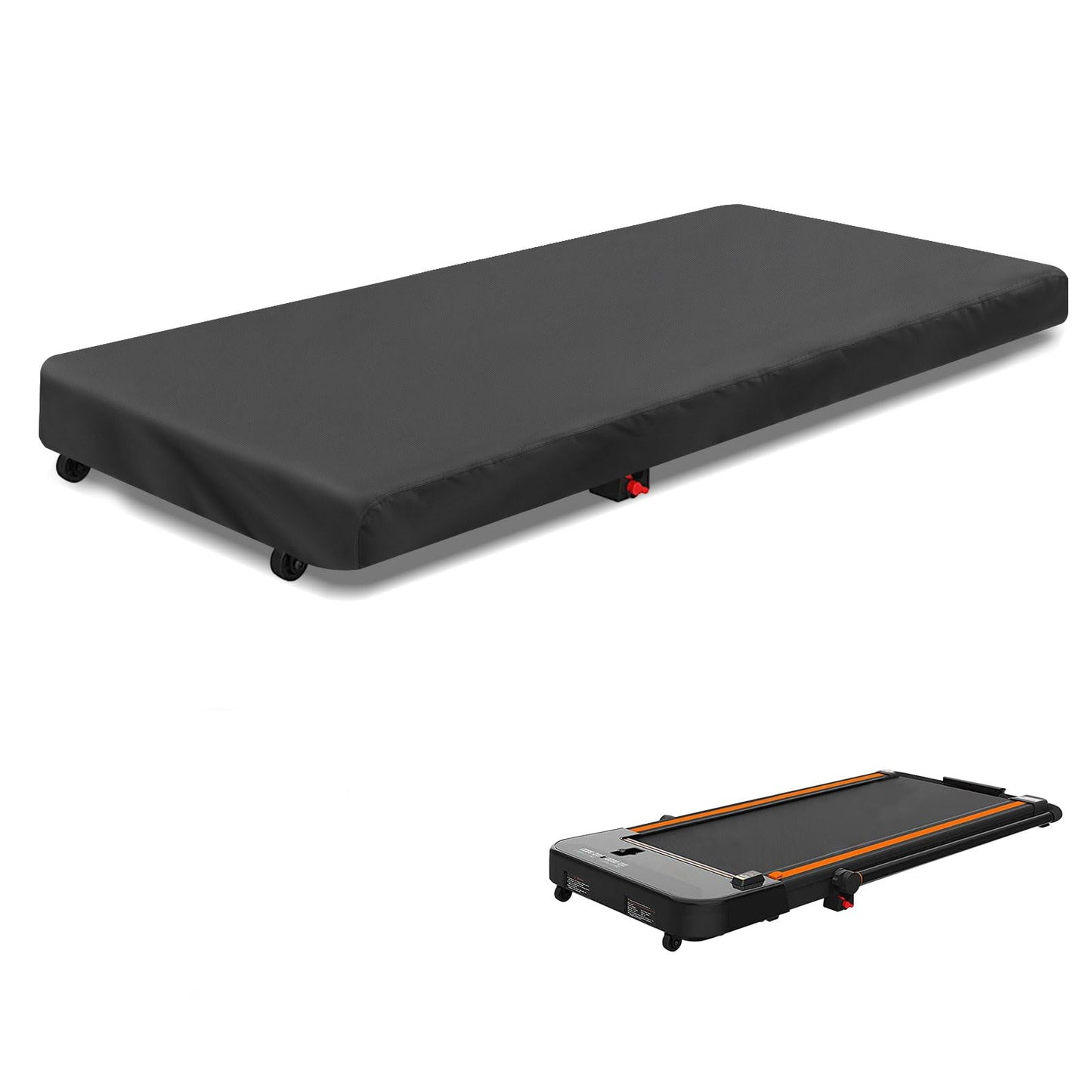 Aidetech Under Desk Treadmill Cover Dust-Proof Walking Pad Cover Waterproof Protective Cover for Walking Treadmill Office Under Desk-55L x 28W x6H Inch(Cover only)