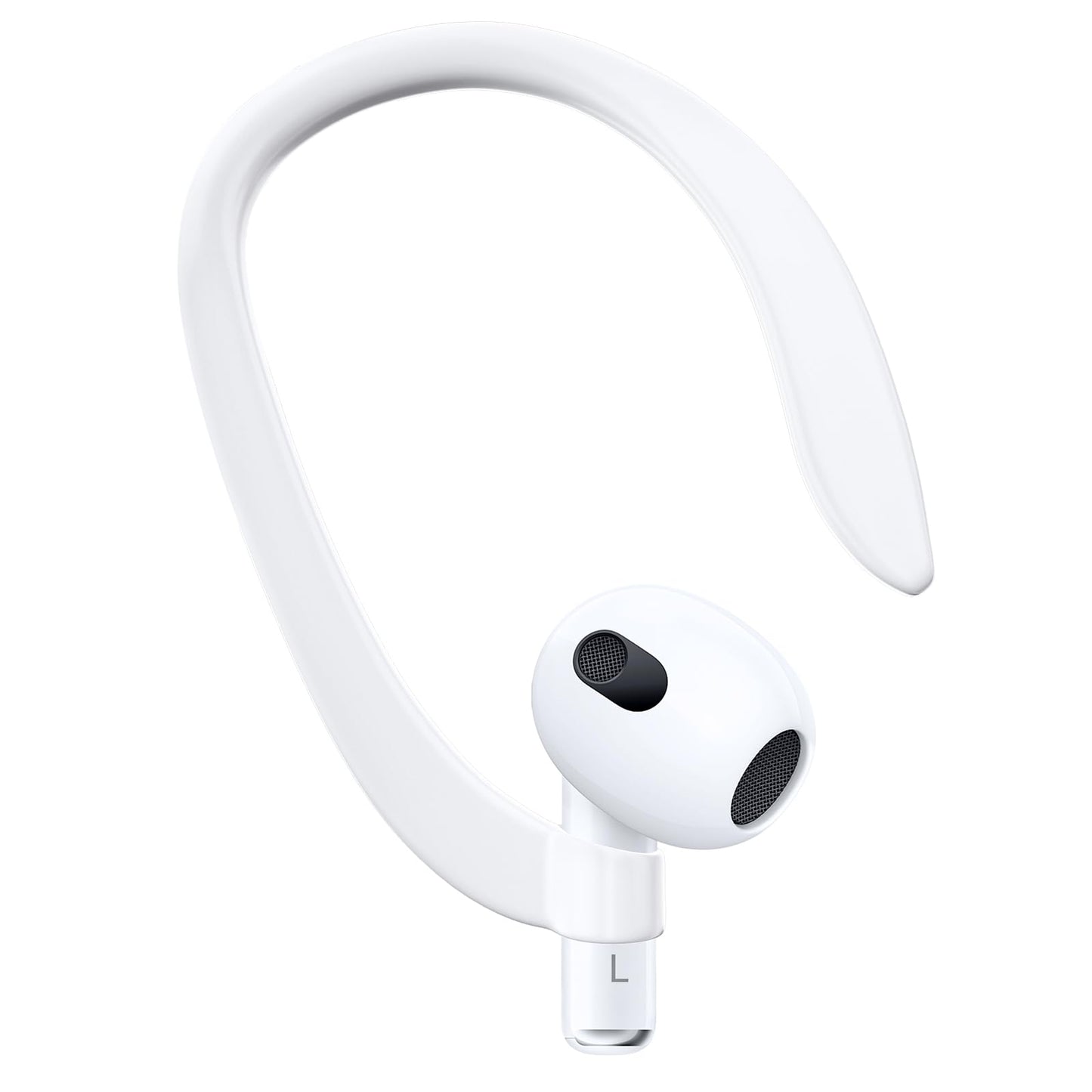 BPFC Single Left Replacement Earbud Only Compatible with AirPods 3rd Generation Model A2564 Left Ear Side Wireless Earbud with Detachable Ear Hooks L Side for AirPods 3rd Gen