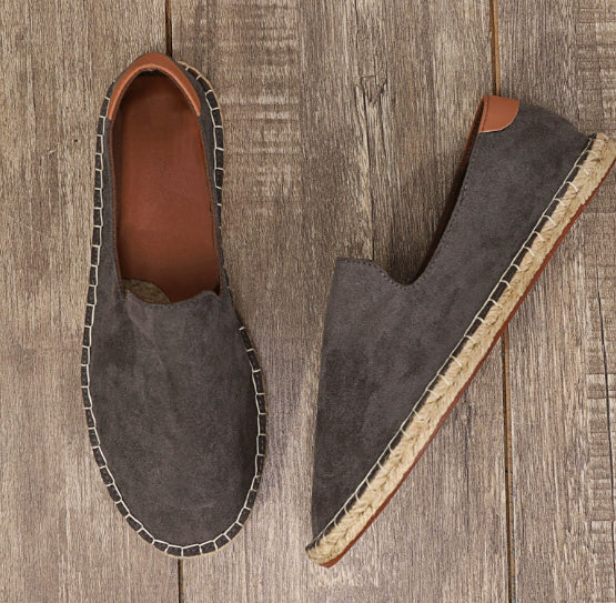 Sweat-absorbent Breathable Lazy Cloth Shoes Loafers Men