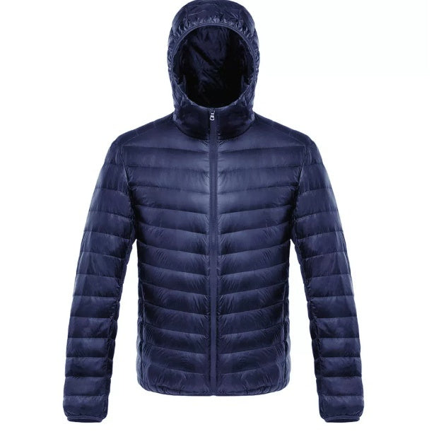 Hooded Winter Coat Plus-size Men's Wear