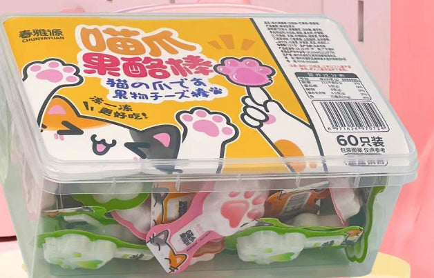 Cat's Paw Fruit Yogurt Pudding Jelly Student