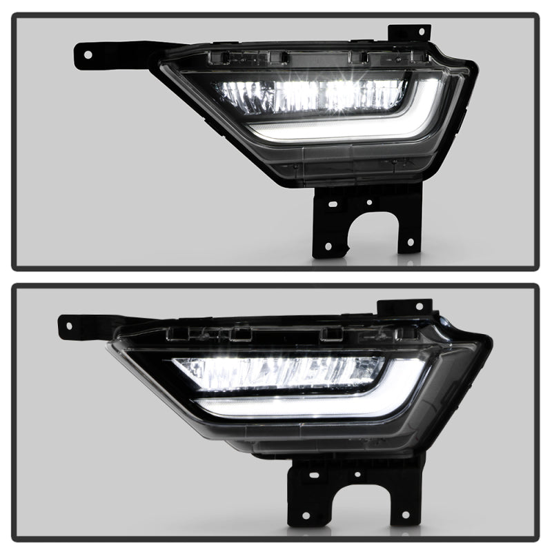 Faros antiniebla LED completos estilo OEM Spyder 21-23 Ford F150 con interruptor FL-FF1502021-LED-C