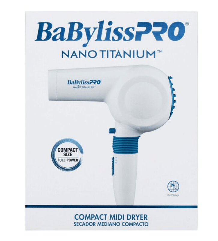 BaBylissPRO Nano Titanium Compact Midi Dryer