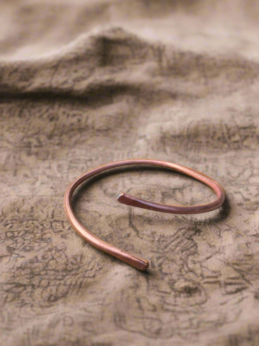 Pure Copper Arm Cuff (Solid)