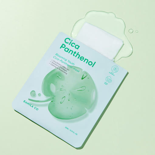 BANILA CO Blooming Youth Cica Panthenol Mask 22ml X 10ea