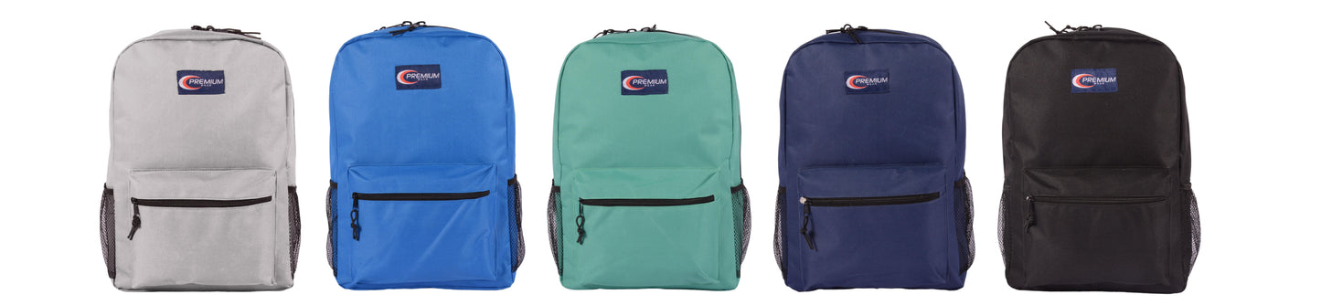 Solid Color Backpacks - Boys