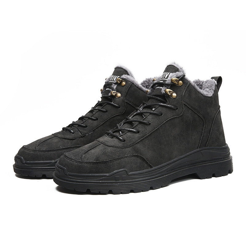 Winter Fleece Warm Outdoor Martin Boots