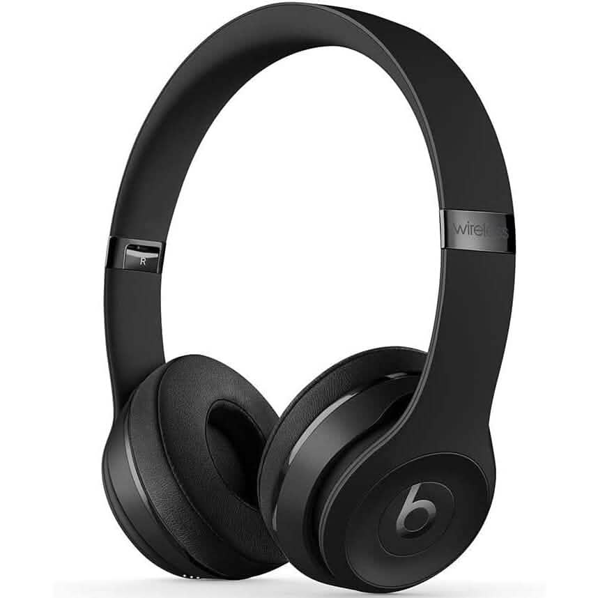Beats Solo3 Wireless On-Ear Headphones - Black (Refurbished)