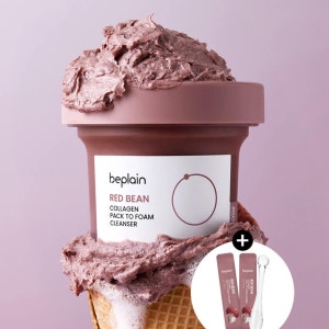 beplain Red Bean Collagen Pack To Foam Cleanser 100ml