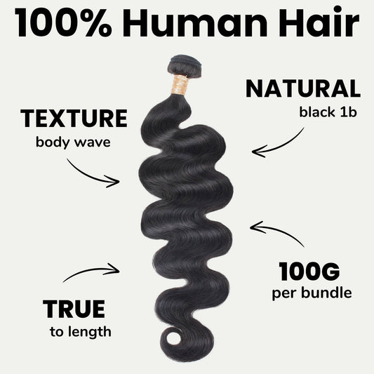 Paquetes de Cabello Humano 100% Virgen Brasileño Ondulado