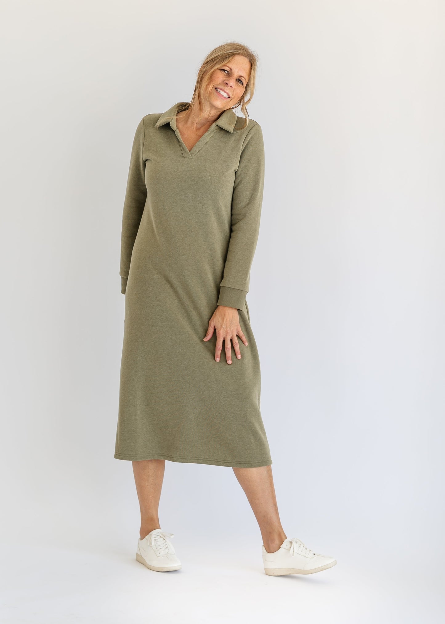 Vestido tipo sudadera Bexlie