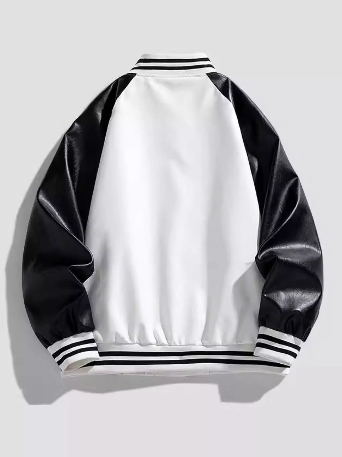 Men's Plus Size Snap Down Long Sleeve Jacket