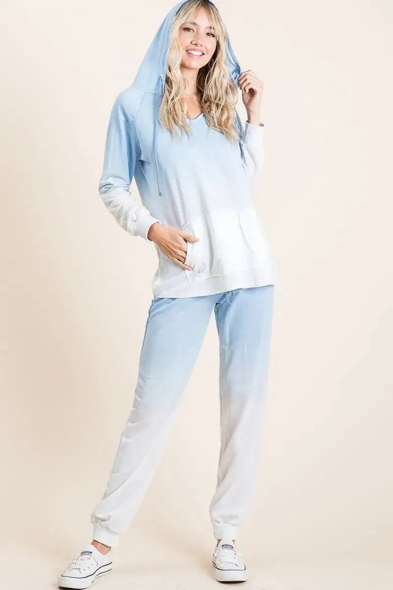 Trendsi Deep Dye Knit Pants Women's Casual Bottoms Comfortable All-Day Wear