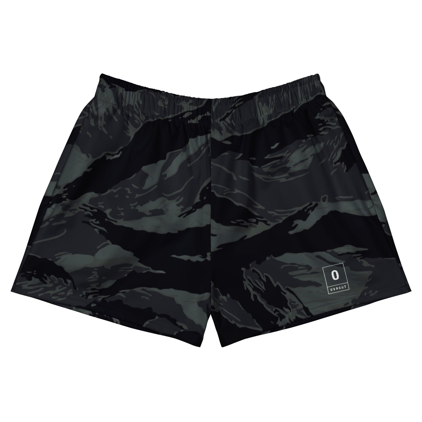 Shorties de rayas de tigre negro