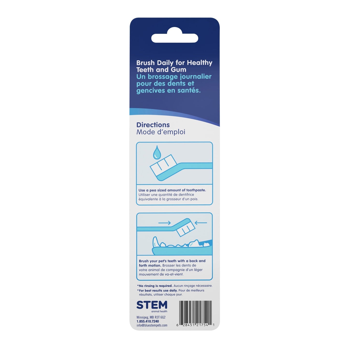 bluestem Kit de cepillo de dientes/dedal
