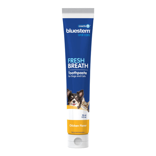 Pasta dental para perros y gatos Bluestem Coactiv+, sabor a pollo, 70 g