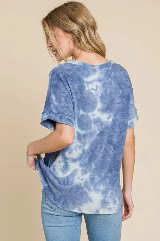 Women's T-Shirt T-Shirt - Tie-Dye Soft & Comfy - Women's Casual Round Neck Short Sleeve