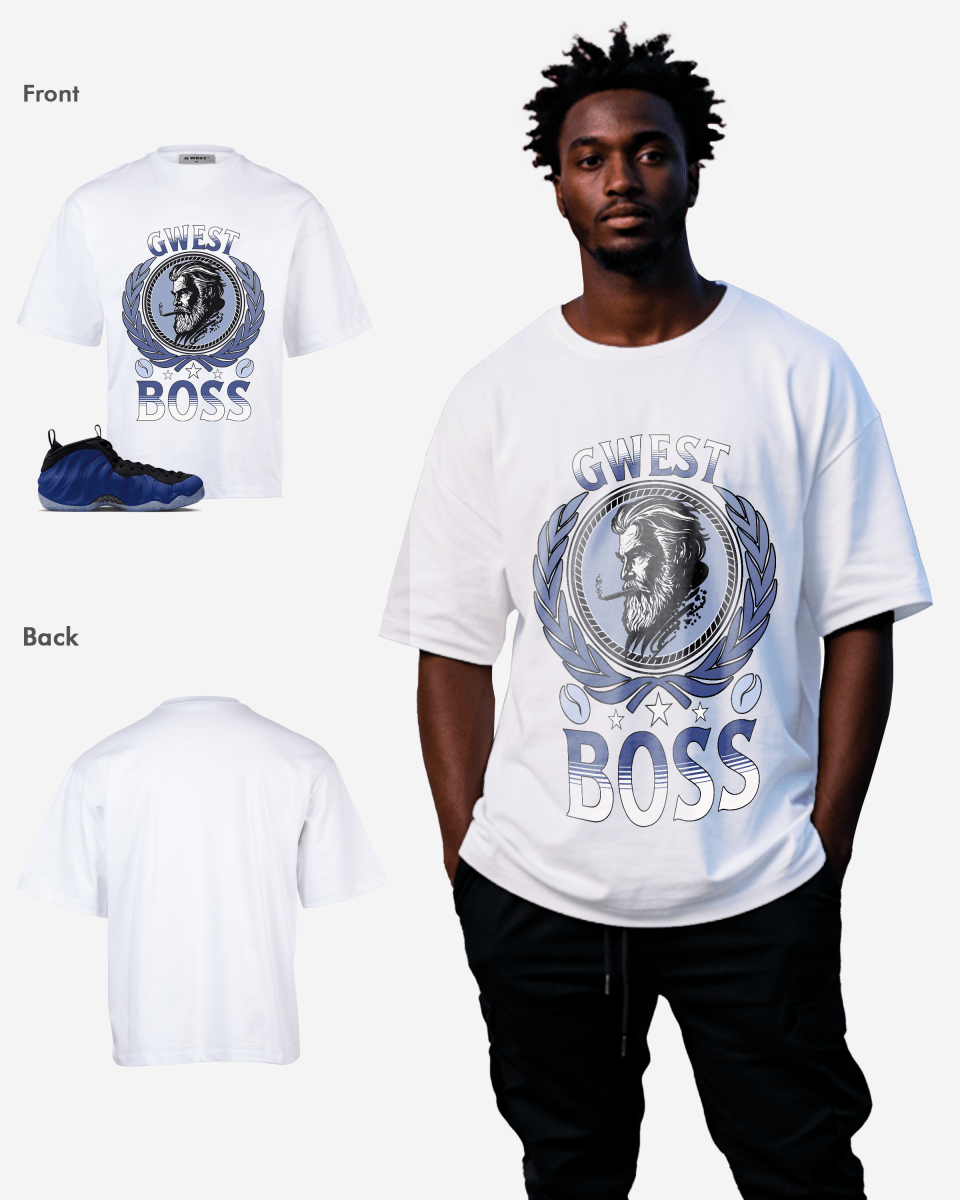 Camiseta oversize de hombre G West Boss Nature