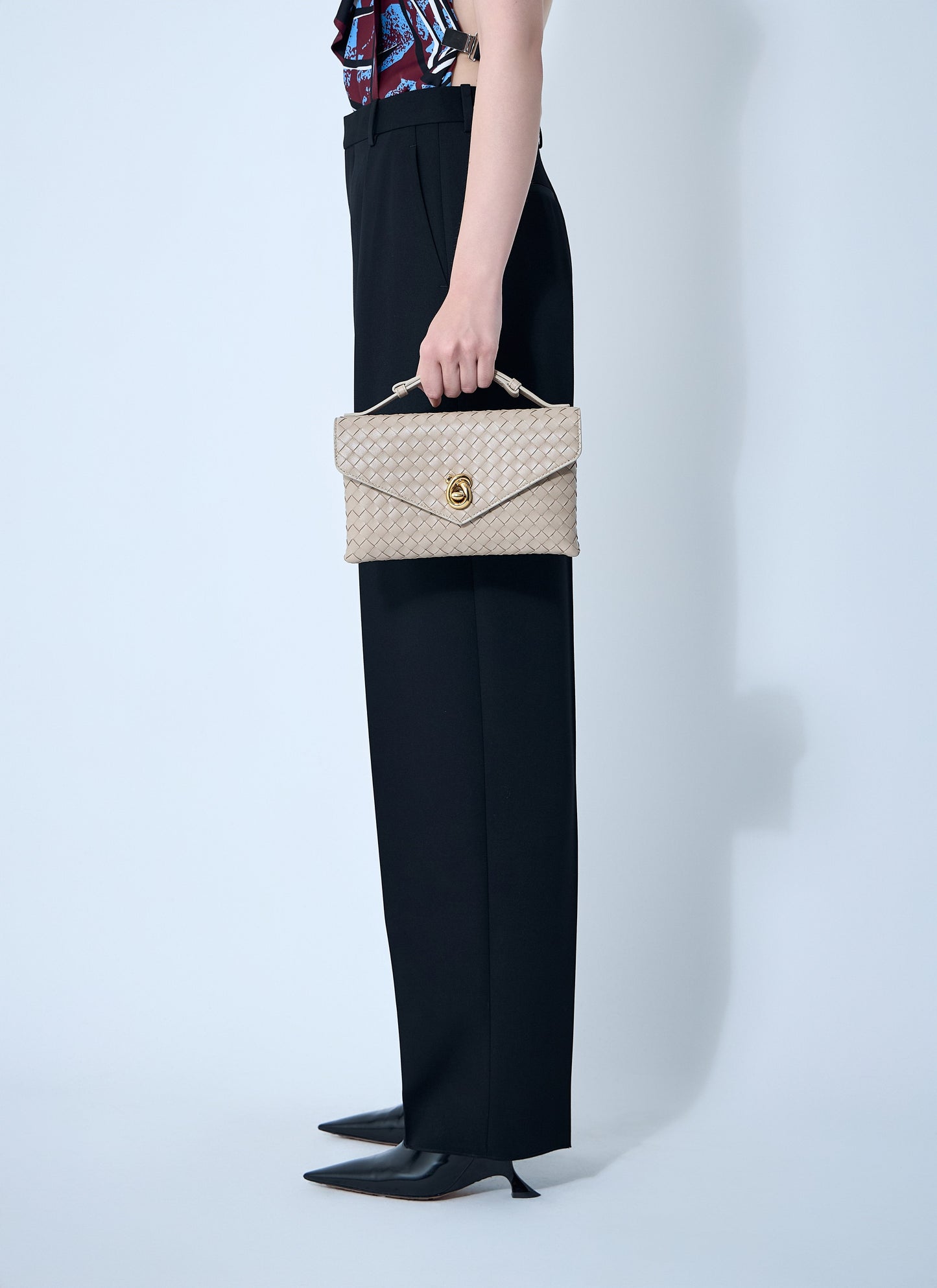 Bottega Veneta Bolso de mano Knot Lock para mujer