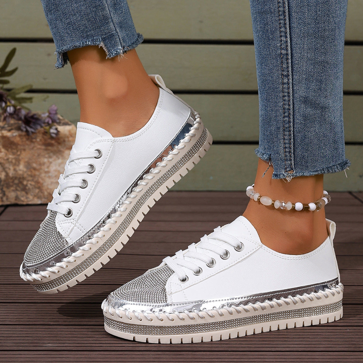 Women's Chunky Sole Sneakers