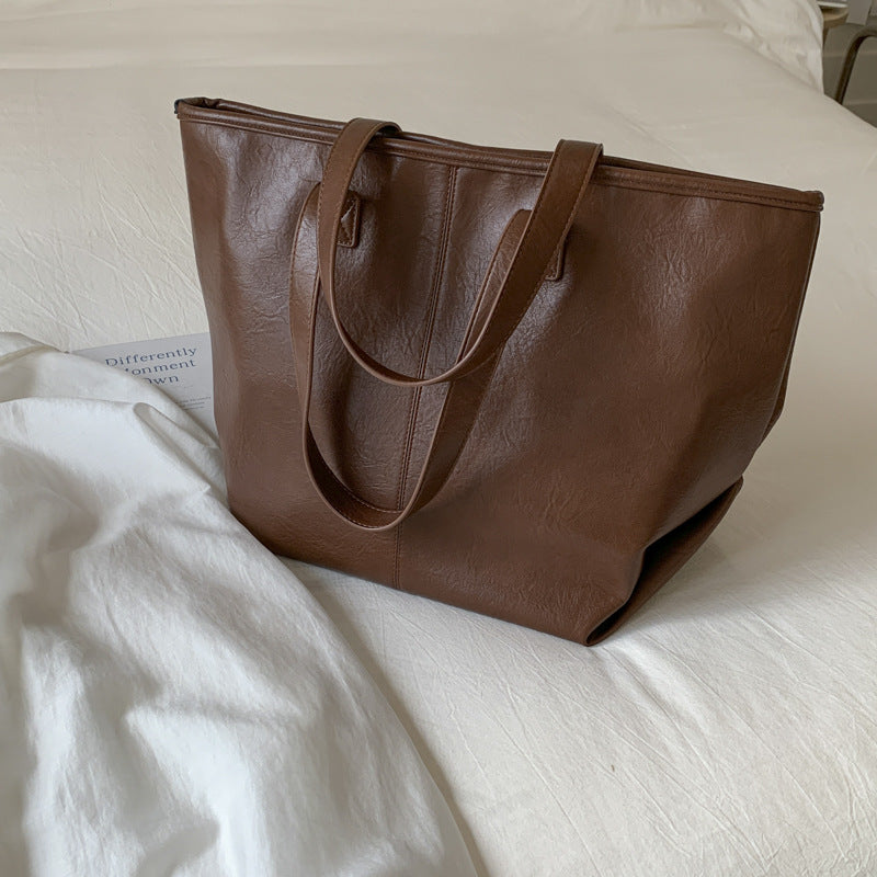 Large-Capacity Tote Handbag