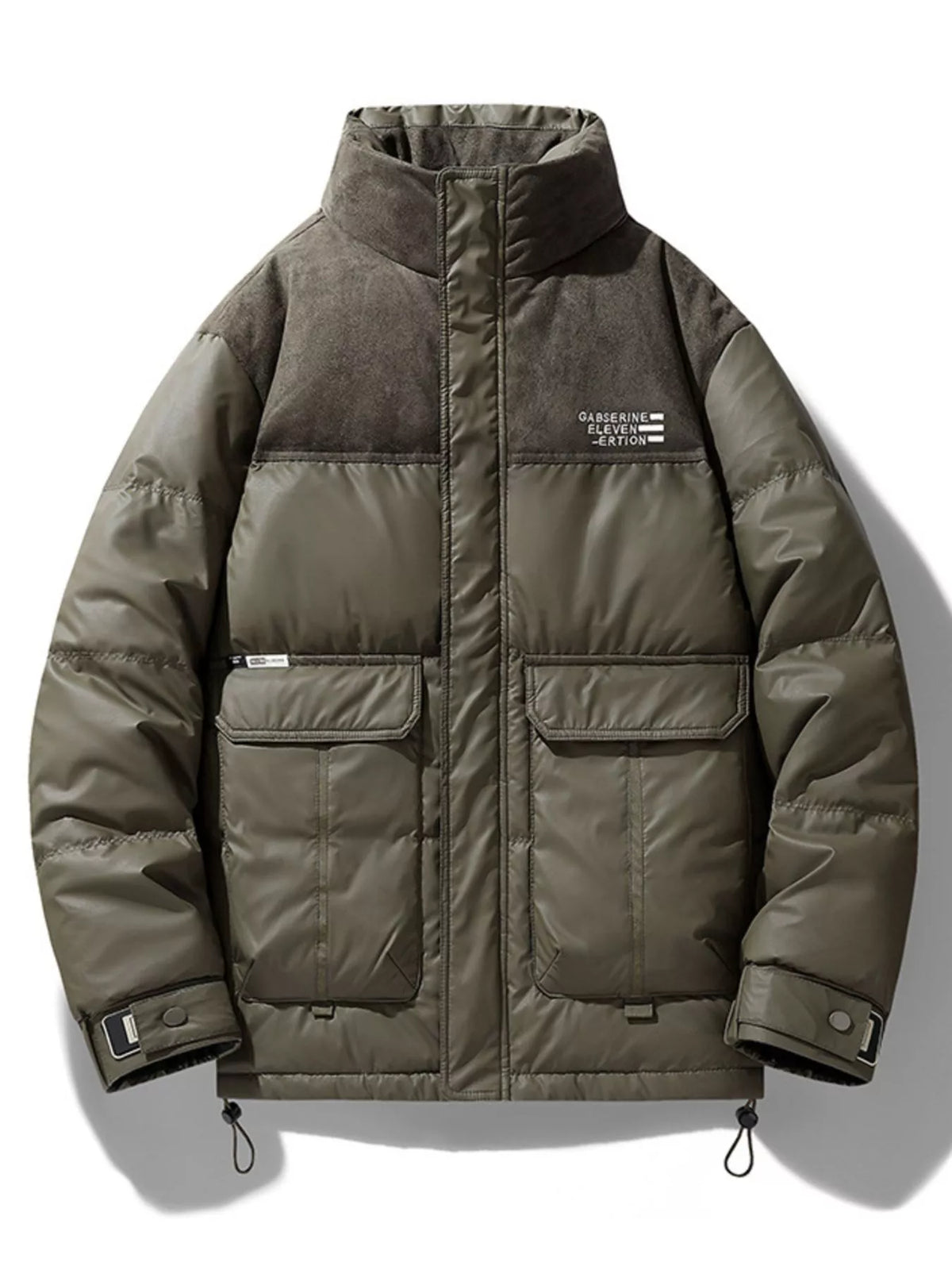 Men's Plus Size Urban Style Padded Coat