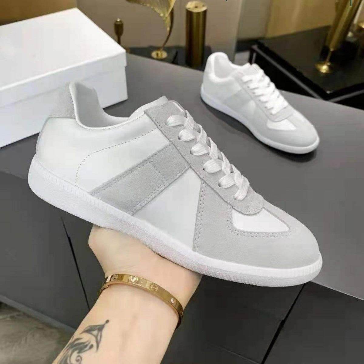 Business Casual Leather Shoes Loafers Men