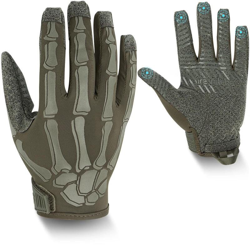 Men's Non-slip and Breathable Full Finger Touch Screen Tactical Gloves