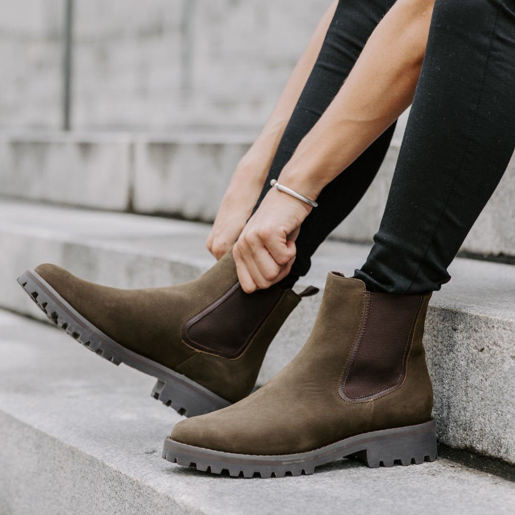 Women's Fashion Casual Platform Ankle Boots