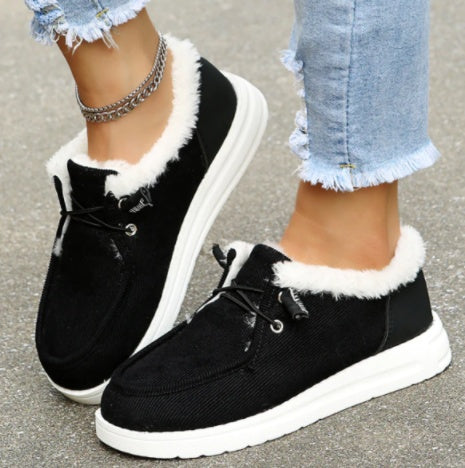 Women's Flat Warm Cotton Shoes