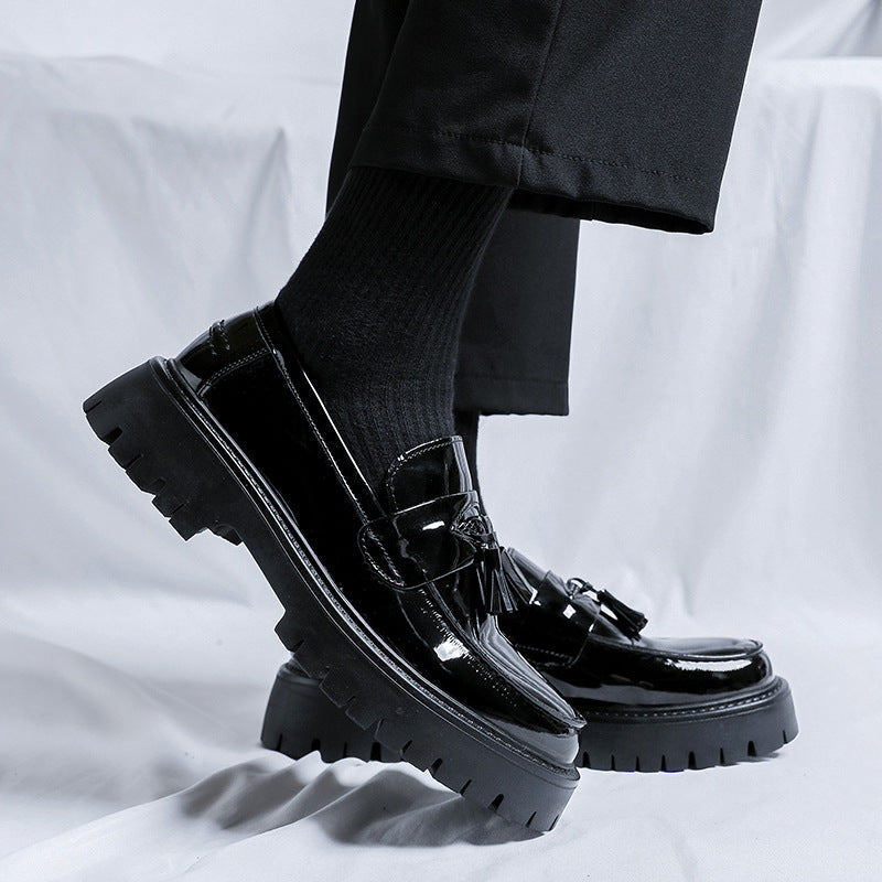 Men's Platform Tassel Loafers