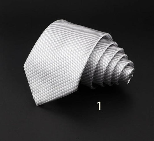 Men's Striped Polyester Fiber Ties
