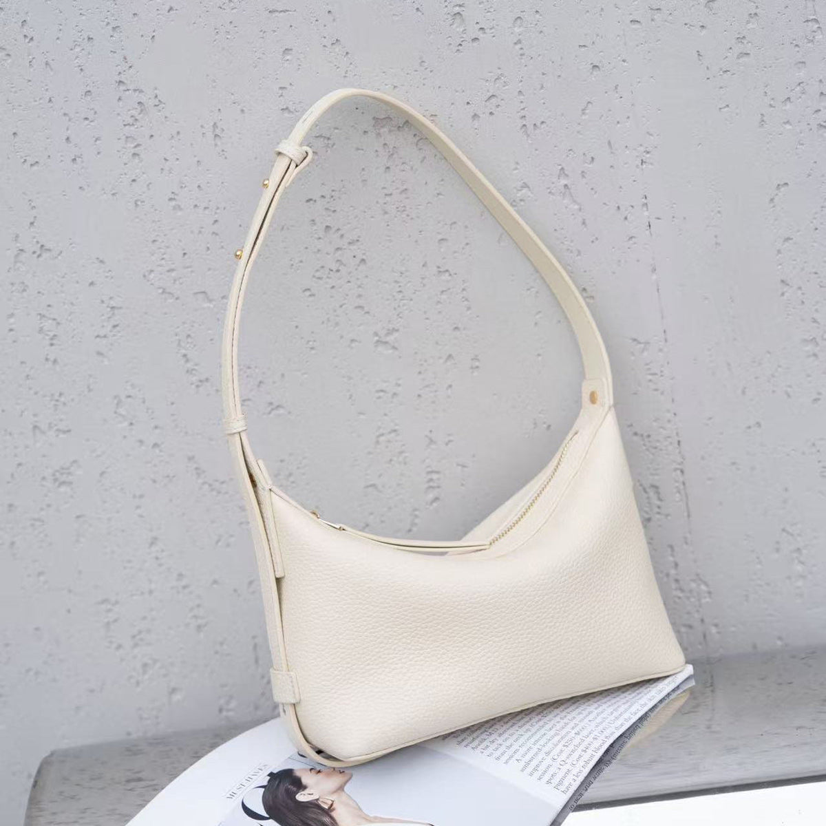 Commuter All-Match Genuine Leather Womens Bag