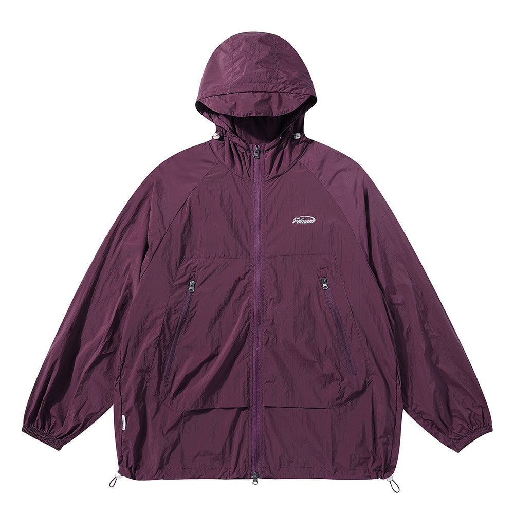 Shell Jacket Men's Jacket Loose Leisure Windproof Waterproof