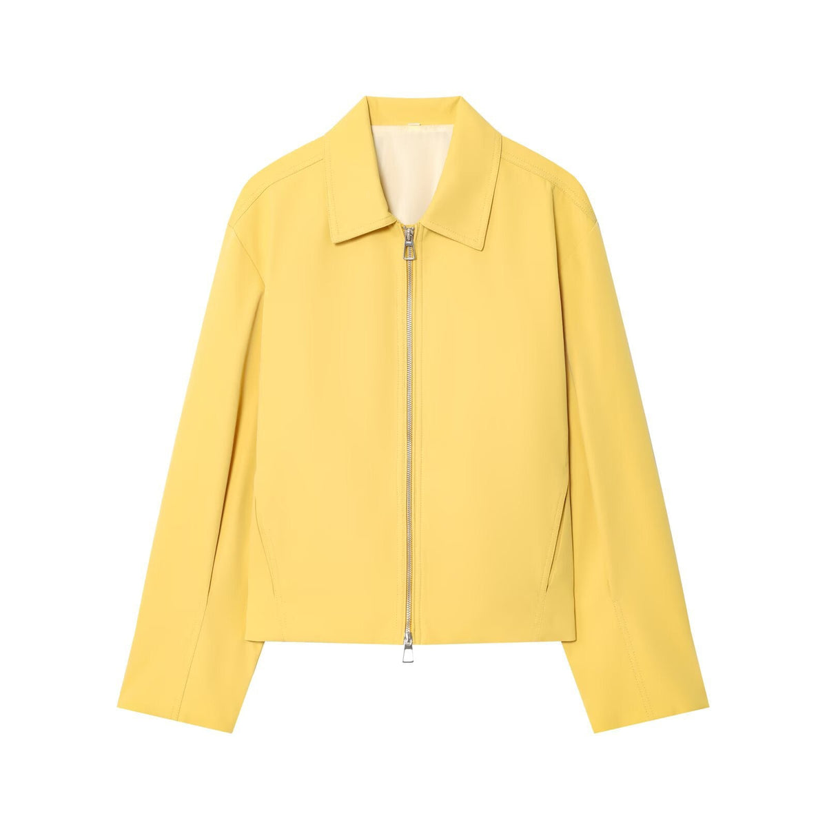 European And American-style Lapel Long-sleeve Zip-up Baseball Uniform Jacket