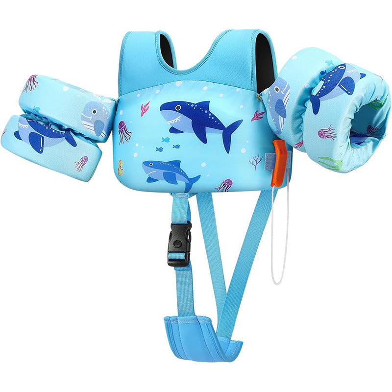 Baby Swimming Buoyancy Vest Auxiliary Training Gear Childrens Buoyancy Arm Floats Flotation Suit Life Jacket