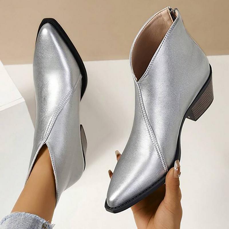 Women's Pointed-Toe Ankle Boots