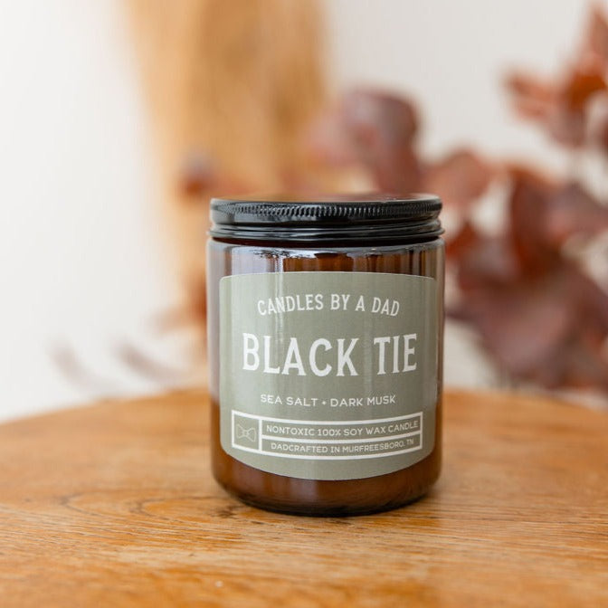 Vela de 7 oz Black Tie