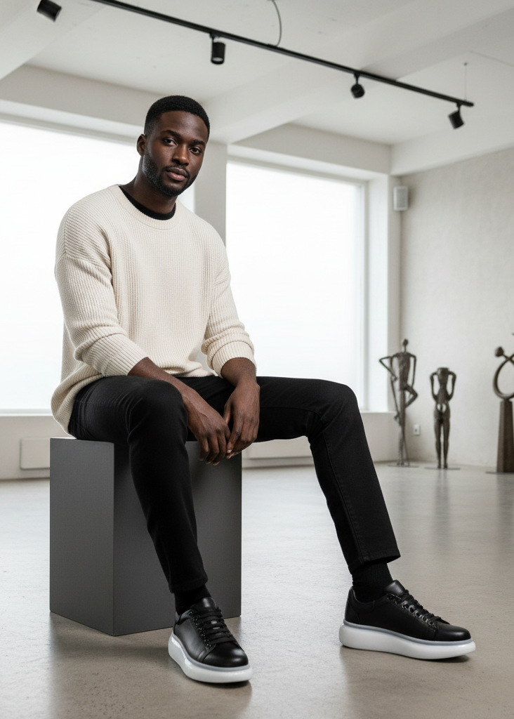 Men's Stark Midnight Contrast Collection