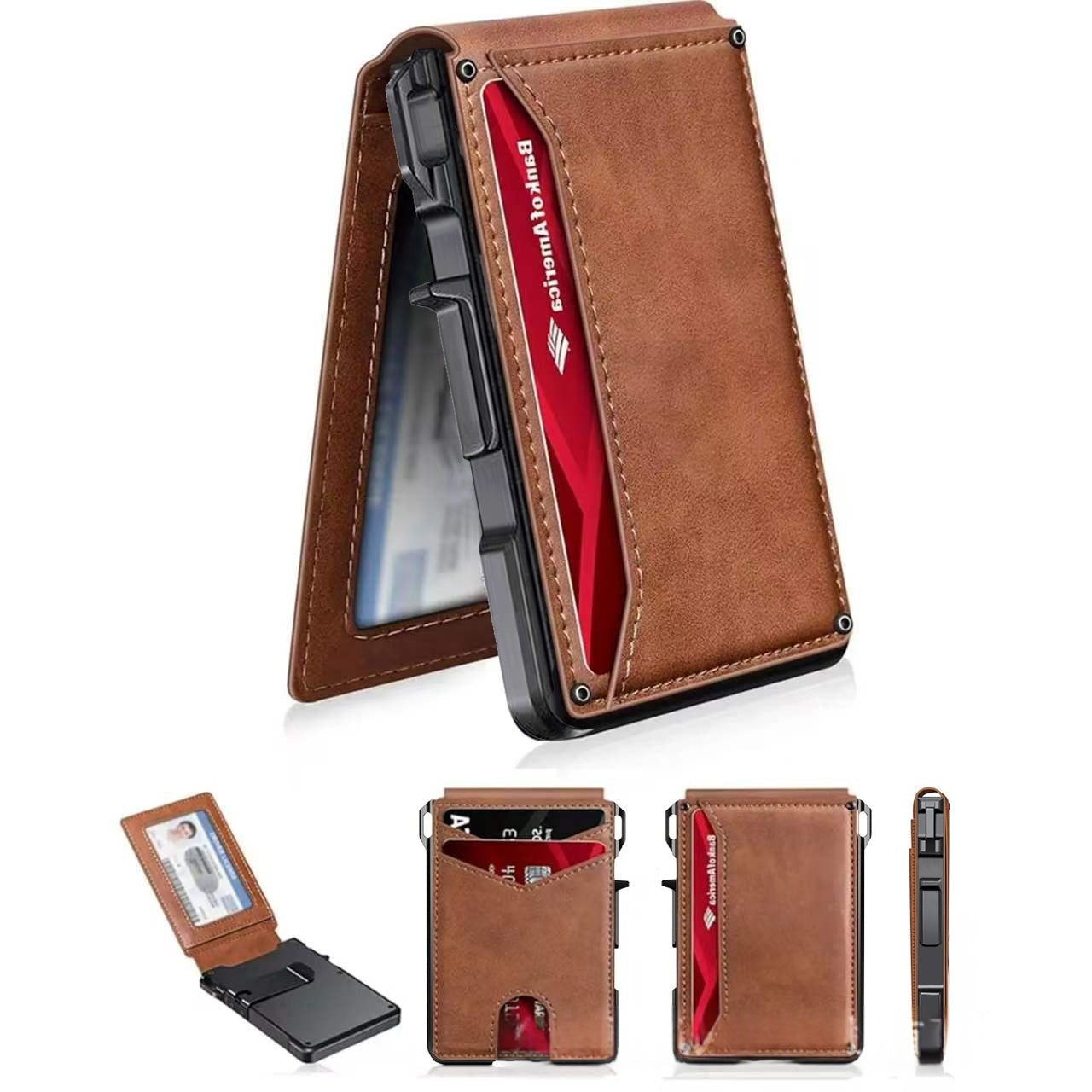 Men's Slim Card Holder Wallet Shoes