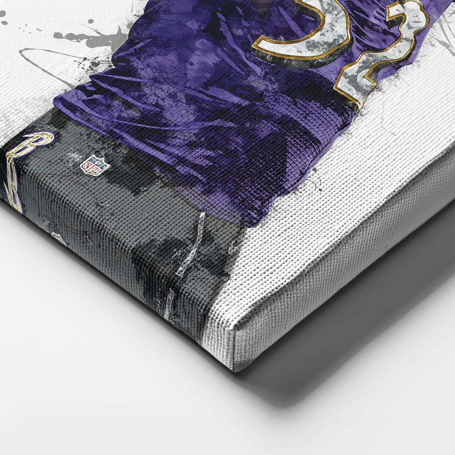 Arte de pared de Ray Lewis - Decoración de pared de los Baltimore Ravens de la NFL