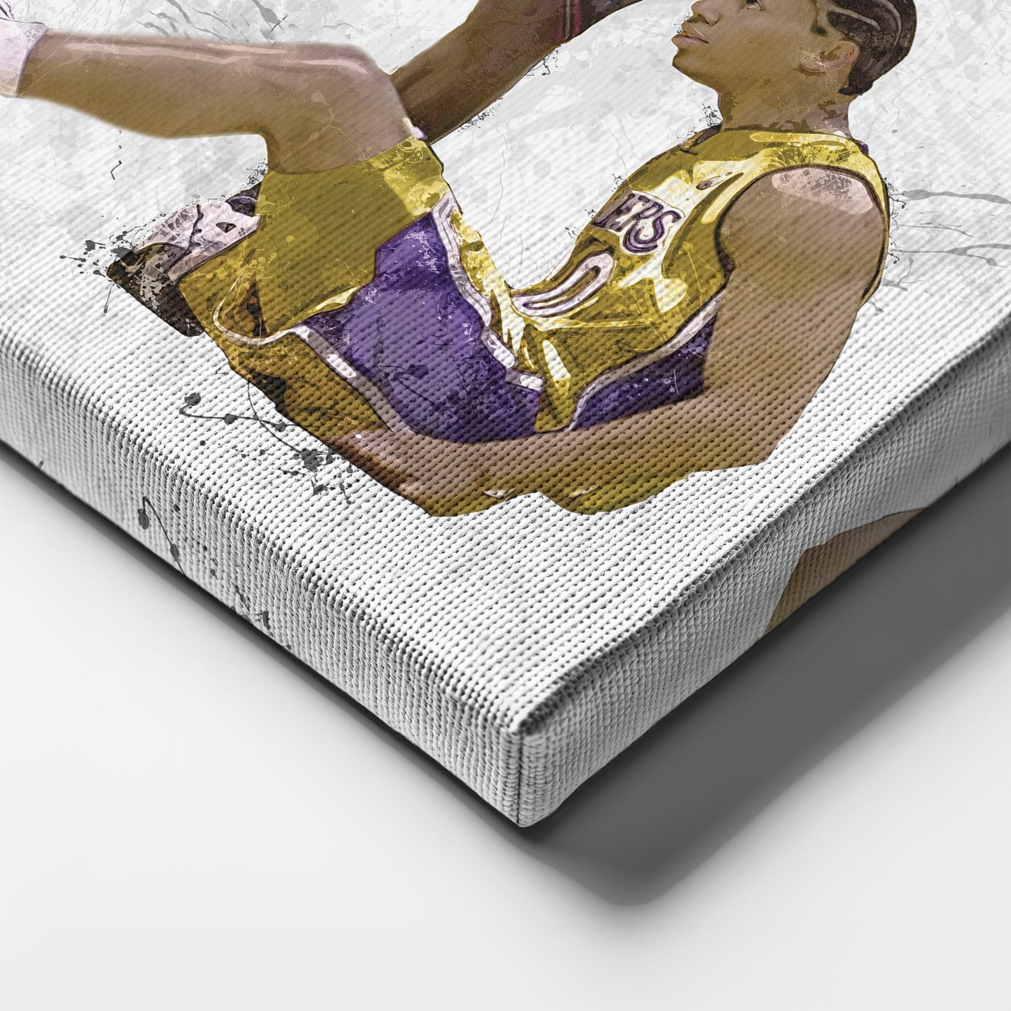 Allen Iverson Step Over Canvas Wall Art – NBA Legend for Man Cave