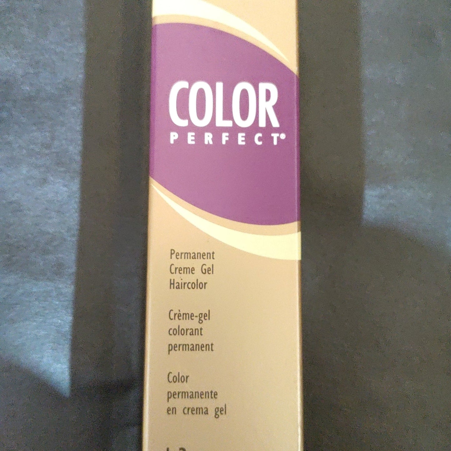 Wella Color Perfect Permanent Creme Hair Color 3RV Dark Red Violet Brown, 2 oz