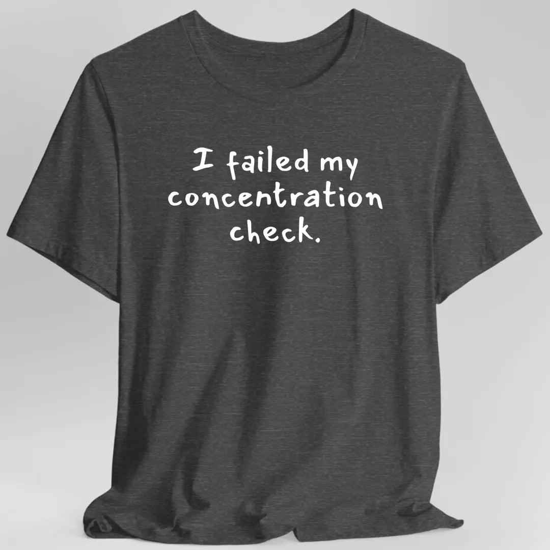 Concentration Check T-Shirt