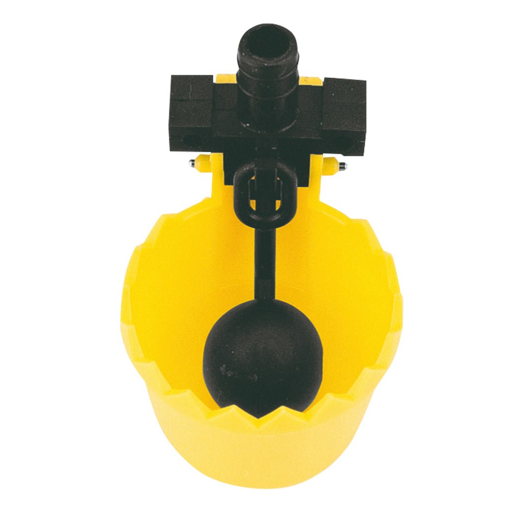 Bebedero automático para aves con válvula de flotador para gallinas, patos y pájaros